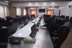 برگزاری آزمون کتبی ویژه منشی‌های بیمارستان ابن‌سینا در راستای ارتقای کیفیت خدمات