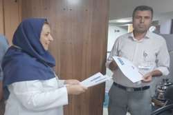 برگزاری برنامه آموزشی فشار خون در بیمارستان ابن سینا شیراز